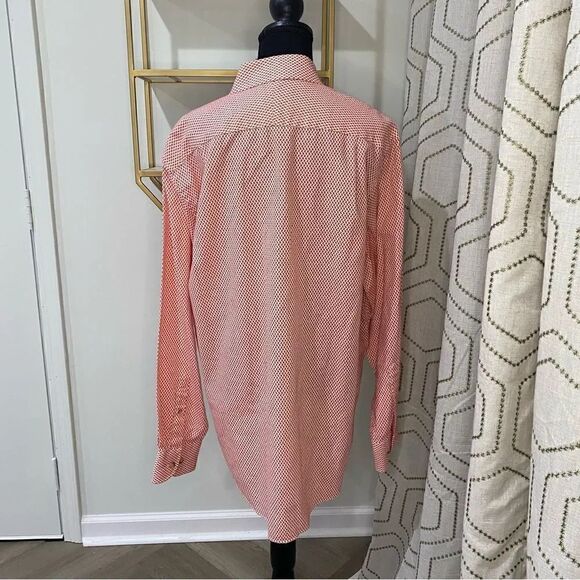 Charles Tyrwhitt print Weekend Classic Fit Button up Men’s Size L - Picture 6 of 6